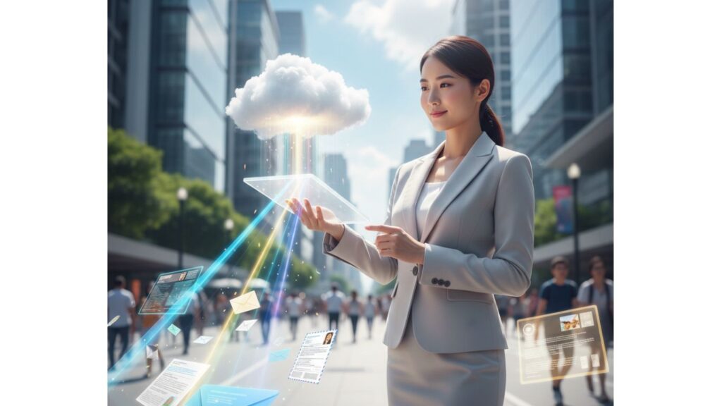 .新発想！郵便物を「クラウド化」して持ち歩く